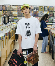 FREAK'S STORE(�t���[�N�X�X�g�A)�̌���W�J diskunion×FREAK'S STORE �ʒ� �_�����V�A�� �r�b�O�V���G�b�g �v�����g �N���[�l�b�N T�V���c(T�V���c/�J�b�g�\�[)