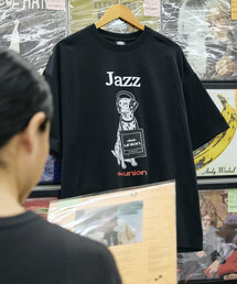 FREAK'S STORE(�t���[�N�X�X�g�A)�̌���W�J diskunion×FREAK'S STORE �ʒ� �_�����V�A�� �r�b�O�V���G�b�g �v�����g �N���[�l�b�N T�V���c(T�V���c/�J�b�g�\�[)