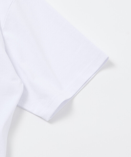 FREAK'S STORE(フリークスストア)の「限定展開 diskunion×FREAK'S STORE 別注 ダルメシアン ビッグシルエット プリント クルーネック Tシャツ(Tシャツ/カットソー・メンズ・ホワイト/ネイビー/ブラック・SMALL/MEDIUM/LARGE)」の6枚目の写真