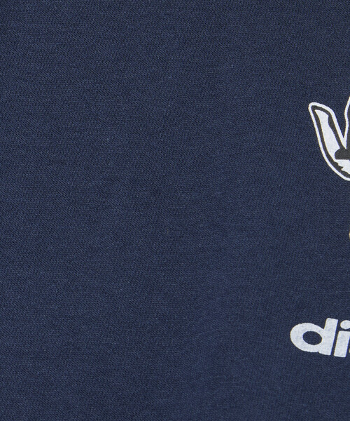 FREAK'S STORE(フリークスストア)の「限定展開 diskunion×FREAK'S STORE 別注 ダルメシアン ビッグシルエット プリント クルーネック Tシャツ(Tシャツ/カットソー・メンズ・ホワイト/ネイビー/ブラック・SMALL/MEDIUM/LARGE)」の10枚目の写真