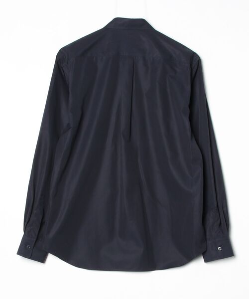 International Gallery BEAMS（インターナショナルギャラリービームス）の「Q/O SIG/S SOLID（シャツ/ブラウス・メンズ・ネイビー・MEDIUM/SMALL/LARGE）」の2枚目の写真