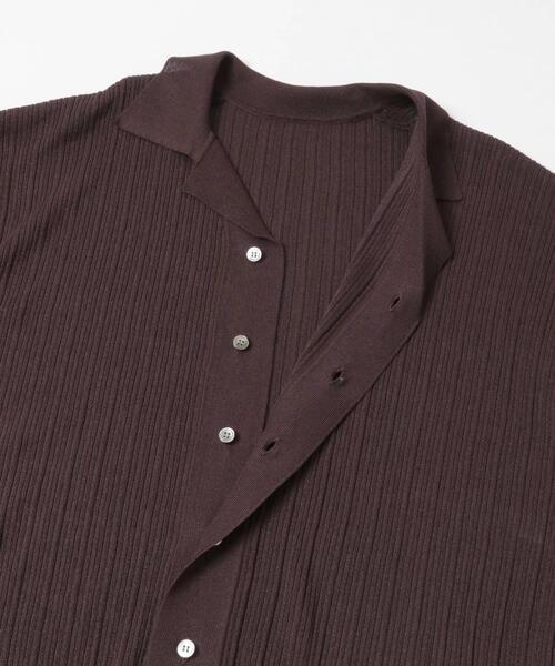 crepuscule(クレプスキュール)の「『別注』crepuscule×URBAN RESEARCH WASHI SHORT-SLEEVE SHIRTS(シャツ/ブラウス・メンズ・ブラック/ブラウン/グリーン/レッド・1/2)」の8枚目の写真