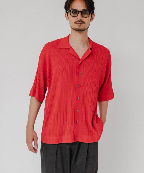 crepuscule(クレプスキュール)の「『別注』crepuscule×URBAN RESEARCH WASHI SHORT-SLEEVE SHIRTS(シャツ/ブラウス・メンズ・ブラック/ブラウン/グリーン/レッド・1/2)」の17枚目の写真
