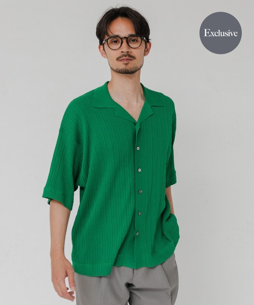 crepuscule(クレプスキュール)の「『別注』crepuscule×URBAN RESEARCH WASHI SHORT-SLEEVE SHIRTS(シャツ/ブラウス・メンズ・ブラック/ブラウン/グリーン/レッド・1/2)」の3枚目の写真
