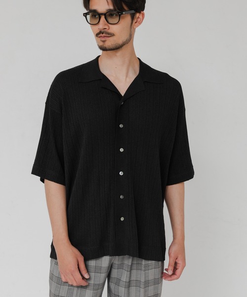 crepuscule(クレプスキュール)の「『別注』crepuscule×URBAN RESEARCH WASHI SHORT-SLEEVE SHIRTS(シャツ/ブラウス・メンズ・ブラック/ブラウン/グリーン/レッド・1/2)」の8枚目の写真
