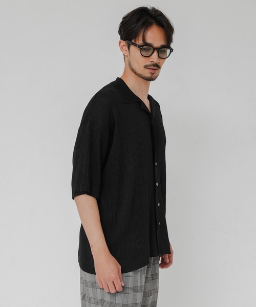 crepuscule(クレプスキュール)の「『別注』crepuscule×URBAN RESEARCH WASHI SHORT-SLEEVE SHIRTS(シャツ/ブラウス・メンズ・ブラック/ブラウン/グリーン/レッド・1/2)」の10枚目の写真