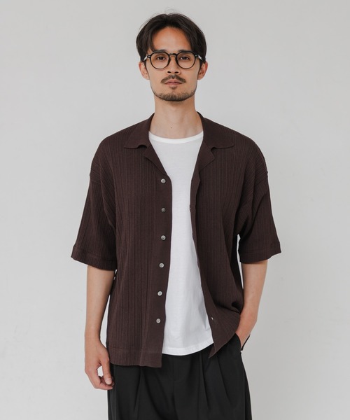 crepuscule(クレプスキュール)の「『別注』crepuscule×URBAN RESEARCH WASHI SHORT-SLEEVE SHIRTS(シャツ/ブラウス・メンズ・ブラック/ブラウン/グリーン/レッド・1/2)」の17枚目の写真