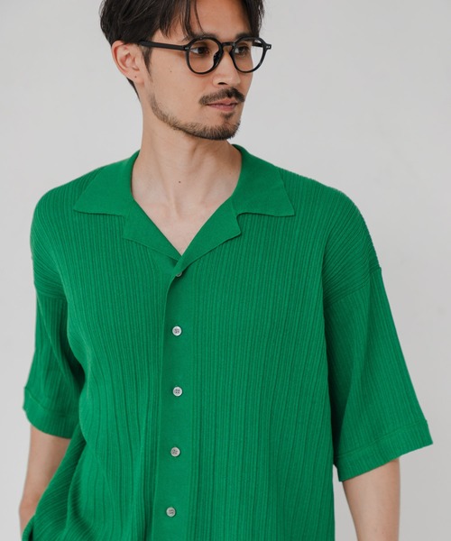 crepuscule(クレプスキュール)の「『別注』crepuscule×URBAN RESEARCH WASHI SHORT-SLEEVE SHIRTS(シャツ/ブラウス・メンズ・ブラック/ブラウン/グリーン/レッド・1/2)」の18枚目の写真