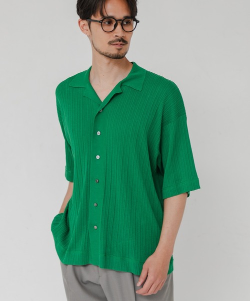 crepuscule(クレプスキュール)の「『別注』crepuscule×URBAN RESEARCH WASHI SHORT-SLEEVE SHIRTS(シャツ/ブラウス・メンズ・ブラック/ブラウン/グリーン/レッド・1/2)」の19枚目の写真
