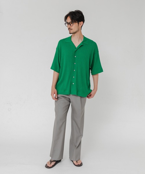 crepuscule(クレプスキュール)の「『別注』crepuscule×URBAN RESEARCH WASHI SHORT-SLEEVE SHIRTS(シャツ/ブラウス・メンズ・ブラック/ブラウン/グリーン/レッド・1/2)」の20枚目の写真
