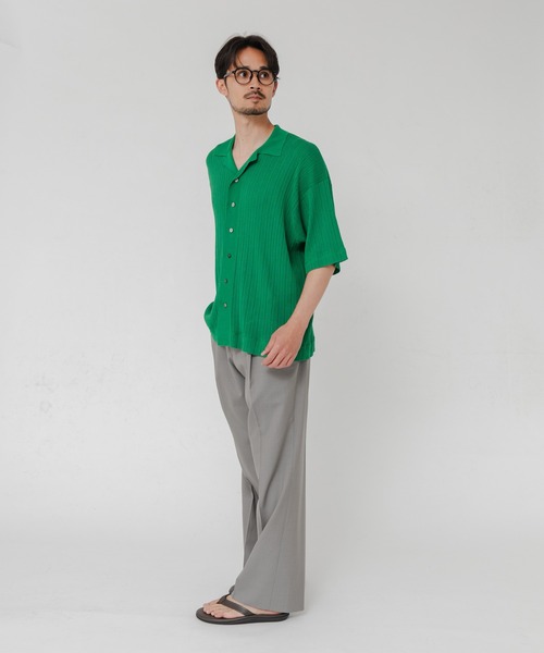 crepuscule(クレプスキュール)の「『別注』crepuscule×URBAN RESEARCH WASHI SHORT-SLEEVE SHIRTS(シャツ/ブラウス・メンズ・ブラック/ブラウン/グリーン/レッド・1/2)」の21枚目の写真