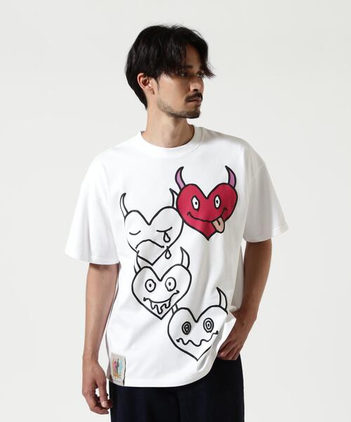maxsix(マックスシックス)の「maxsix(マックスシックス)ONI HERTS S/S TEE(Tシャツ/カットソー・メンズ・ホワイト/ブラック・L/M/S)」の18枚目の写真