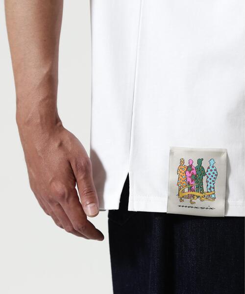 maxsix(マックスシックス)の「maxsix(マックスシックス)ONI HERTS S/S TEE(Tシャツ/カットソー・メンズ・ホワイト/ブラック・L/M/S)」の12枚目の写真