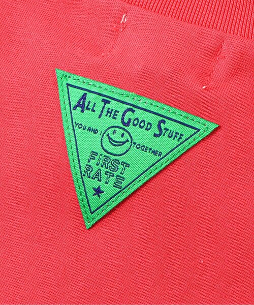 F.O.KIDS（エフオーキッズ）の「【接触冷感/吸水速乾/UVカット】3柄サガラワッペン半袖Tシャツ（Tシャツ/カットソー・キッズ・レッド/エメラルド/オフホワイト・140/130/120/110/100/90/80）」の8枚目の写真