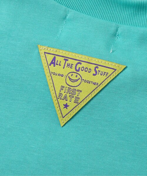 F.O.KIDS（エフオーキッズ）の「【接触冷感/吸水速乾/UVカット】3柄サガラワッペン半袖Tシャツ（Tシャツ/カットソー・キッズ・レッド/エメラルド/オフホワイト・140/130/120/110/100/90/80）」の10枚目の写真