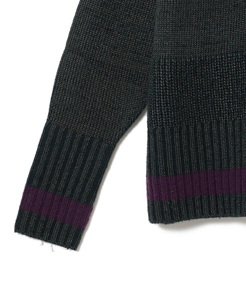 BEAMS BOY(ビームスボーイ)の「ライン スポーツ プルオーバー(ニット/セーター・レディース・グリーン/グレー・ONE SIZE)」の16枚目の写真