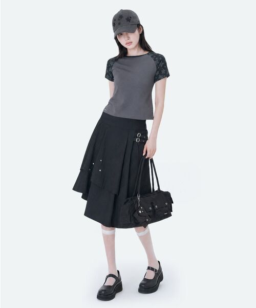 Miseki SEOUL（ミセキソウル）の「Square pocket bag BLACK（トートバッグ・レディース・その他・OS）」の8枚目の写真