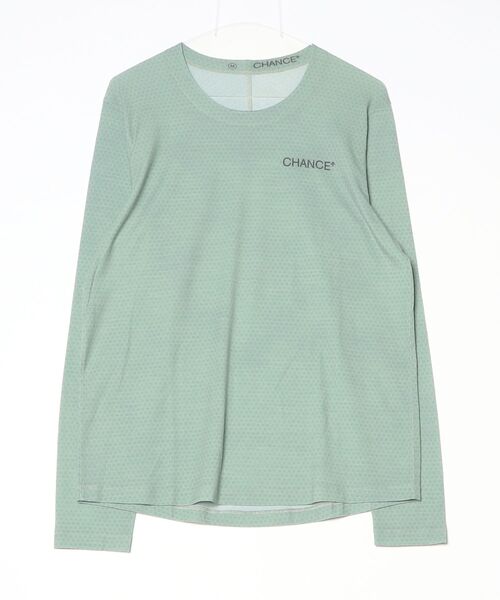 Lafayette(ラファイエット)の「CHANCE - SS24CHNC22A-SAGE MERINO PERFORMANCE LONG SLEEVE Sage and Treetop(Tシャツ/カットソー・メンズ・セージグリーン・L)」の1枚目の写真