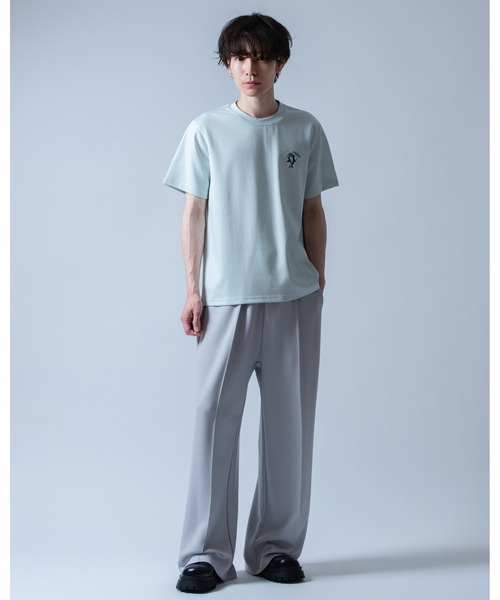 Crownor(クラウノアー)の「ドルフィングラフィック 半袖Tシャツ(Tシャツ/カットソー・メンズ・ホワイト/サックスブルー/ブラック・LARGE/MEDIUM)」の21枚目の写真