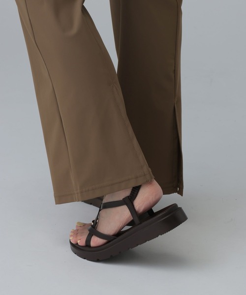 LEPSIM(レプシィム)の「ストレッチスリットパンツ 646559(その他パンツ・レディース・ブラック/チャコールグレー/ブラウン・TALL/FREE)」の9枚目の写真