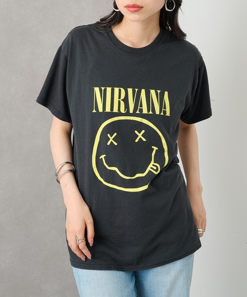 THRIFTY LOOK(スリフティールック)の「【THRIFTY LOOK】NIRVANA TEE TL22S04500(Tシャツ/カットソー・メンズ・ブラック系その他2・M/L/XL)」の20枚目の写真