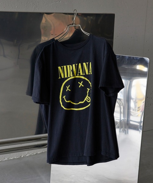 THRIFTY LOOK(スリフティールック)の「【THRIFTY LOOK】NIRVANA TEE TL22S04500(Tシャツ/カットソー・メンズ・ブラック系その他2・M/L/XL)」の2枚目の写真
