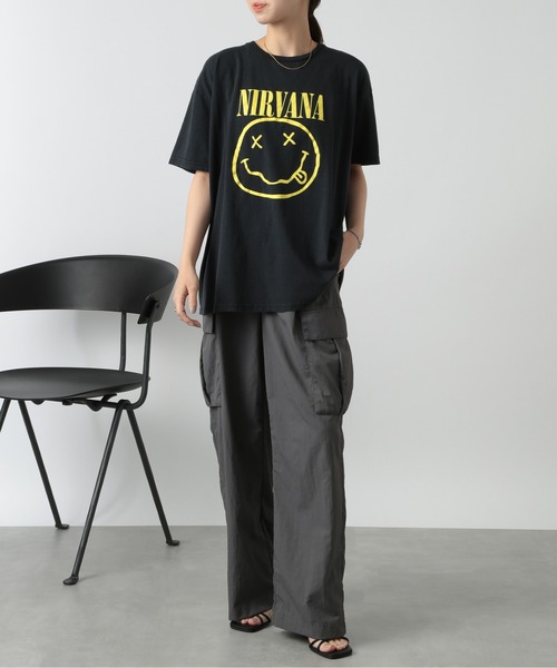 THRIFTY LOOK(スリフティールック)の「【THRIFTY LOOK】NIRVANA TEE TL22S04500(Tシャツ/カットソー・メンズ・ブラック系その他2・M/L/XL)」の5枚目の写真