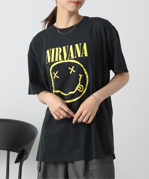 THRIFTY LOOK(スリフティールック)の「【THRIFTY LOOK】NIRVANA TEE TL22S04500(Tシャツ/カットソー・メンズ・ブラック系その他2・M/L/XL)」の6枚目の写真