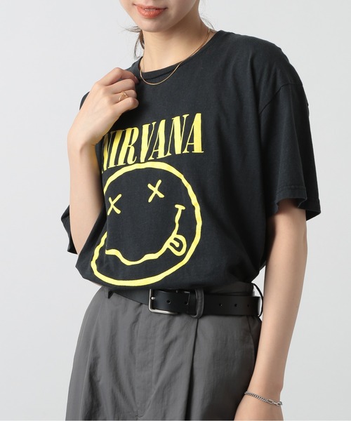 THRIFTY LOOK(スリフティールック)の「【THRIFTY LOOK】NIRVANA TEE TL22S04500(Tシャツ/カットソー・メンズ・ブラック系その他2・M/L/XL)」の7枚目の写真