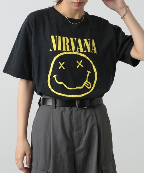 THRIFTY LOOK(スリフティールック)の「【THRIFTY LOOK】NIRVANA TEE TL22S04500(Tシャツ/カットソー・メンズ・ブラック系その他2・M/L/XL)」の8枚目の写真