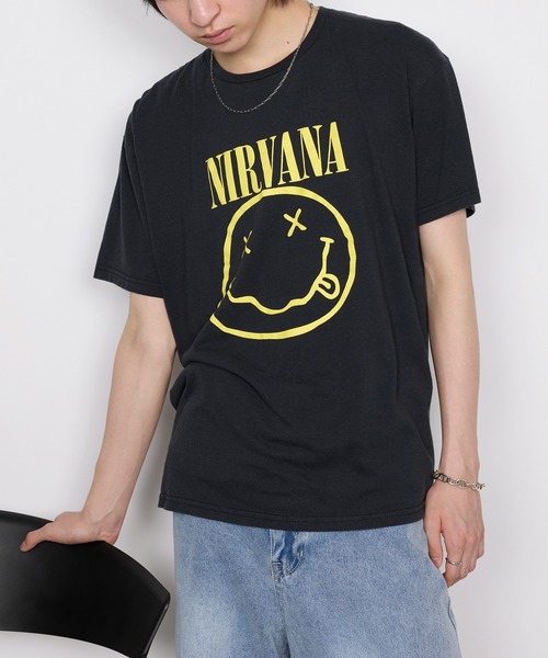 THRIFTY LOOK(スリフティールック)の「【THRIFTY LOOK】NIRVANA TEE TL22S04500(Tシャツ/カットソー・メンズ・ブラック系その他2・M/L/XL)」の12枚目の写真