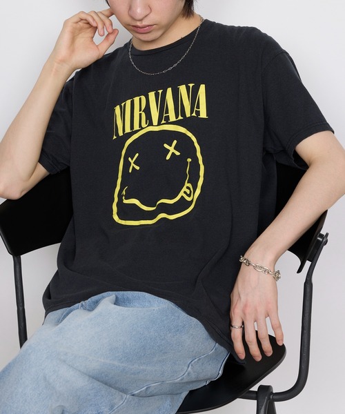 THRIFTY LOOK(スリフティールック)の「【THRIFTY LOOK】NIRVANA TEE TL22S04500(Tシャツ/カットソー・メンズ・ブラック系その他2・M/L/XL)」の14枚目の写真