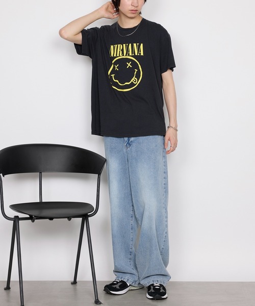 THRIFTY LOOK(スリフティールック)の「【THRIFTY LOOK】NIRVANA TEE TL22S04500(Tシャツ/カットソー・メンズ・ブラック系その他2・M/L/XL)」の16枚目の写真