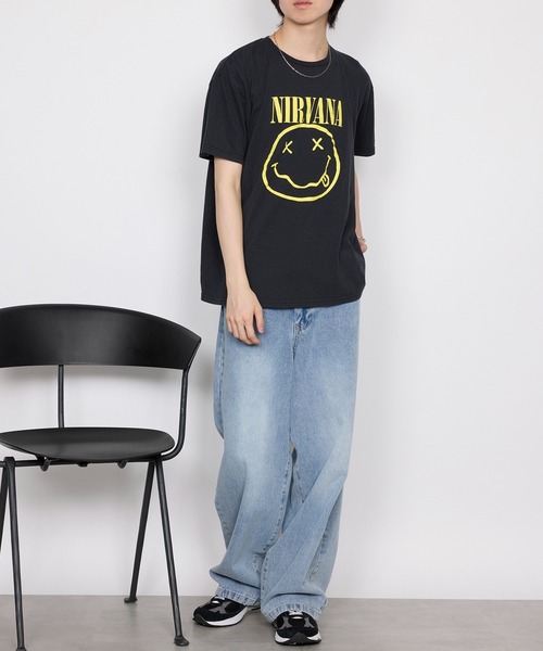 THRIFTY LOOK(スリフティールック)の「【THRIFTY LOOK】NIRVANA TEE TL22S04500(Tシャツ/カットソー・メンズ・ブラック系その他2・M/L/XL)」の17枚目の写真