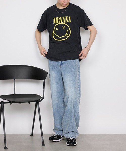 THRIFTY LOOK(スリフティールック)の「【THRIFTY LOOK】NIRVANA TEE TL22S04500(Tシャツ/カットソー・メンズ・ブラック系その他2・M/L/XL)」の18枚目の写真