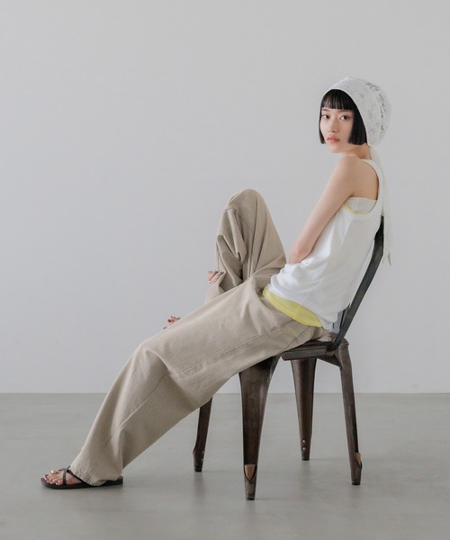 LOWRYS FARM(ローリーズファーム)の「BASICシアータンク 1042099(タンクトップ・レディース・ブルー/イエロー/グレー/ホワイト/ブラック・FREE)」の22枚目の写真