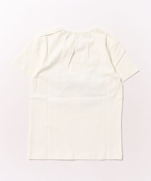 Will Mery(ウイルメリィ)の「【WEB限定】チュールリボン付半袖Tシャツ(Tシャツ/カットソー・キッズ・オフホワイト・80/90/100/110/120/130)」の7枚目の写真