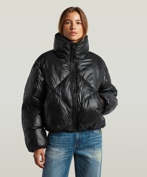 Expedition Jacket/クロップドスタンドカラー中綿ブルゾン