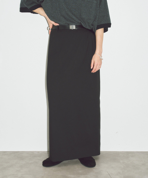 CITYSHOP(シティーショップ)の「《追加3》STRAIGHT スカート(スカート・レディース・チャコールグレー/ブラック・36/38)」の1枚目の写真