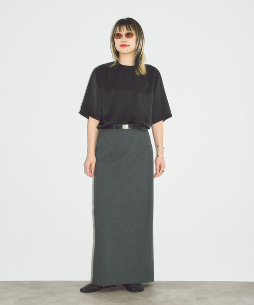CITYSHOP(シティーショップ)の「《追加3》STRAIGHT スカート(スカート・レディース・チャコールグレー/ブラック・36/38)」の11枚目の写真