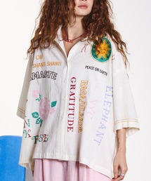 HLAADA | HLAADA for ROSEBUD/EMBROIDERY SHORT SLEEVE SHIRT(シャツ/ブラウス)