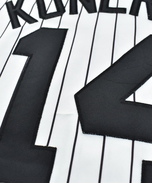NBA/NFL/NHL/MLB（エヌビーエーエヌエフエルエヌエイチエルエムエルビー）の「【USED】90’s～ Majestic “MLB Chicago White sox” ベースボール ゲームシャツ（シャツ/ブラウス・メンズ・ホワイト・LARGE）」の8枚目の写真