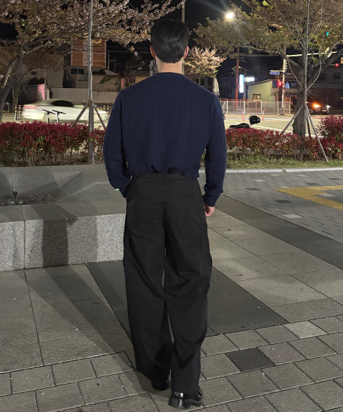 MINDBRIDGE(マインドブリッジ)の「アジャストワイドカーゴパンツ - 2カラー(その他パンツ・メンズ・ブラック/ベージュ・36/30/34/32)」の8枚目の写真