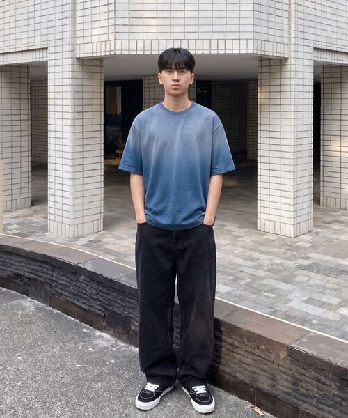 LETTERCOMO(レテルコモ)の「ストーンワイドジンデニムパンツブラック(デニムパンツ・レディース・ブラック・LARGE/MEDIUM)」の10枚目の写真