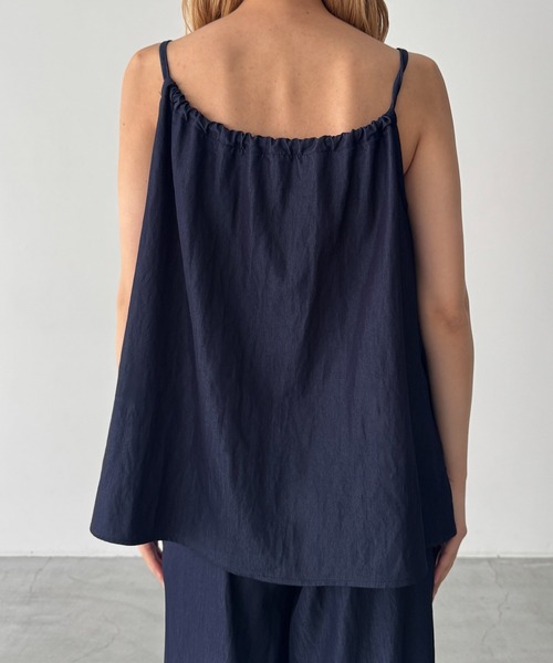 CANAL JEAN(キャナルジーン)の「El mar キャミ&パンツ SET UP(セットアップ・レディース・インディゴブルー/ホワイト・ONE SIZE)」の13枚目の写真