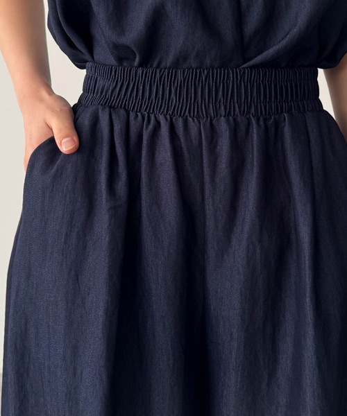 CANAL JEAN(キャナルジーン)の「El mar キャミ&パンツ SET UP(セットアップ・レディース・インディゴブルー/ホワイト・ONE SIZE)」の19枚目の写真