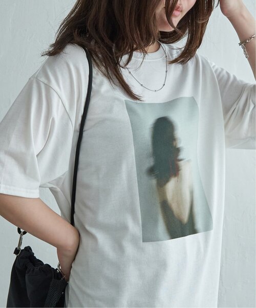 VENCEEXCHANGE（ヴァンスエクスチェンジ）の「Ｐｈｏｔｏ　Ｔ（Tシャツ/カットソー・レディース・オフホワイト/その他1/その他2・FREE）」の9枚目の写真