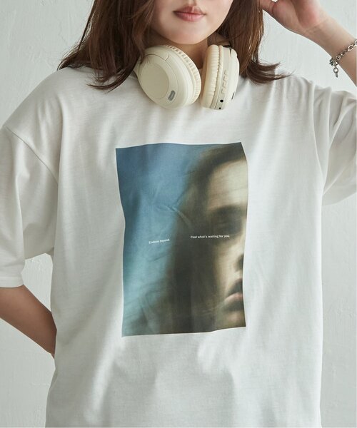 VENCEEXCHANGE（ヴァンスエクスチェンジ）の「Ｐｈｏｔｏ　Ｔ（Tシャツ/カットソー・レディース・オフホワイト/その他1/その他2・FREE）」の13枚目の写真
