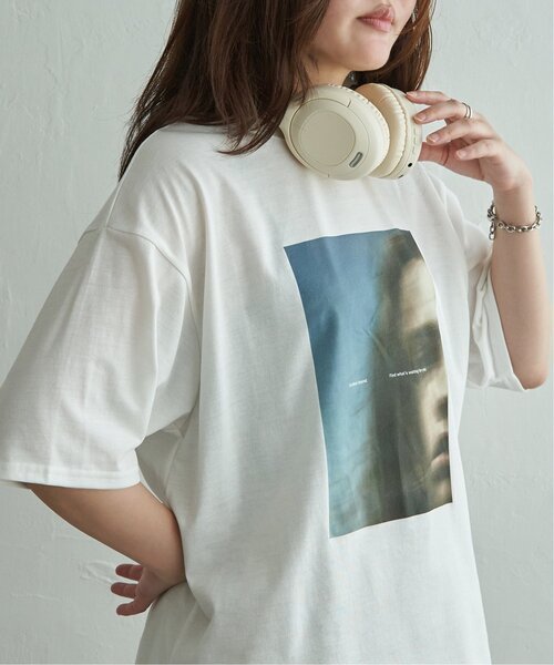 VENCEEXCHANGE（ヴァンスエクスチェンジ）の「Ｐｈｏｔｏ　Ｔ（Tシャツ/カットソー・レディース・オフホワイト/その他1/その他2・FREE）」の14枚目の写真