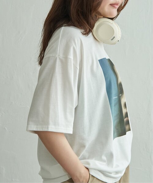 VENCEEXCHANGE（ヴァンスエクスチェンジ）の「Ｐｈｏｔｏ　Ｔ（Tシャツ/カットソー・レディース・オフホワイト/その他1/その他2・FREE）」の15枚目の写真